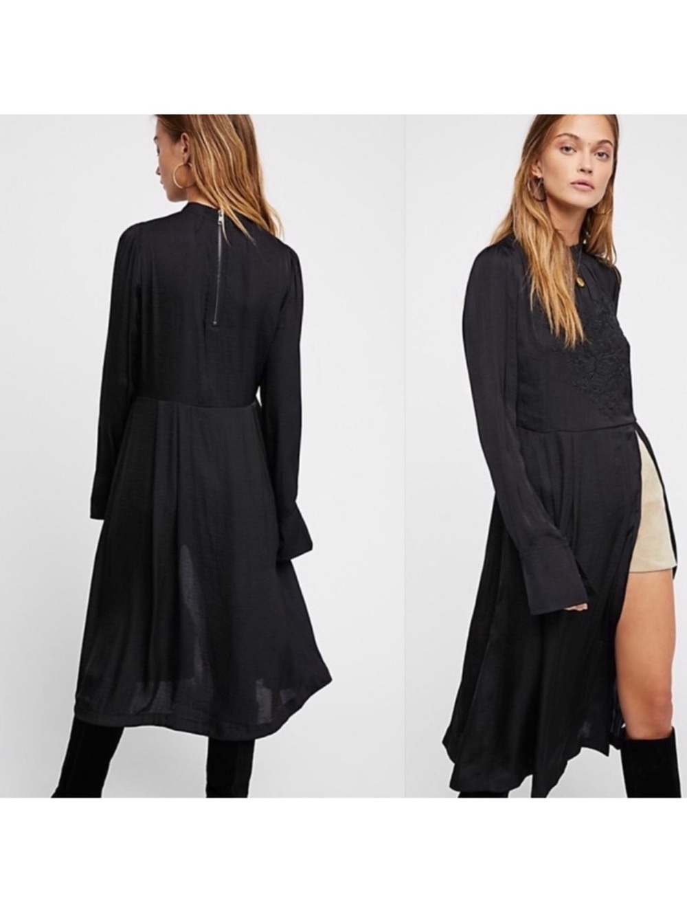 Free People Mock Neck Tunic